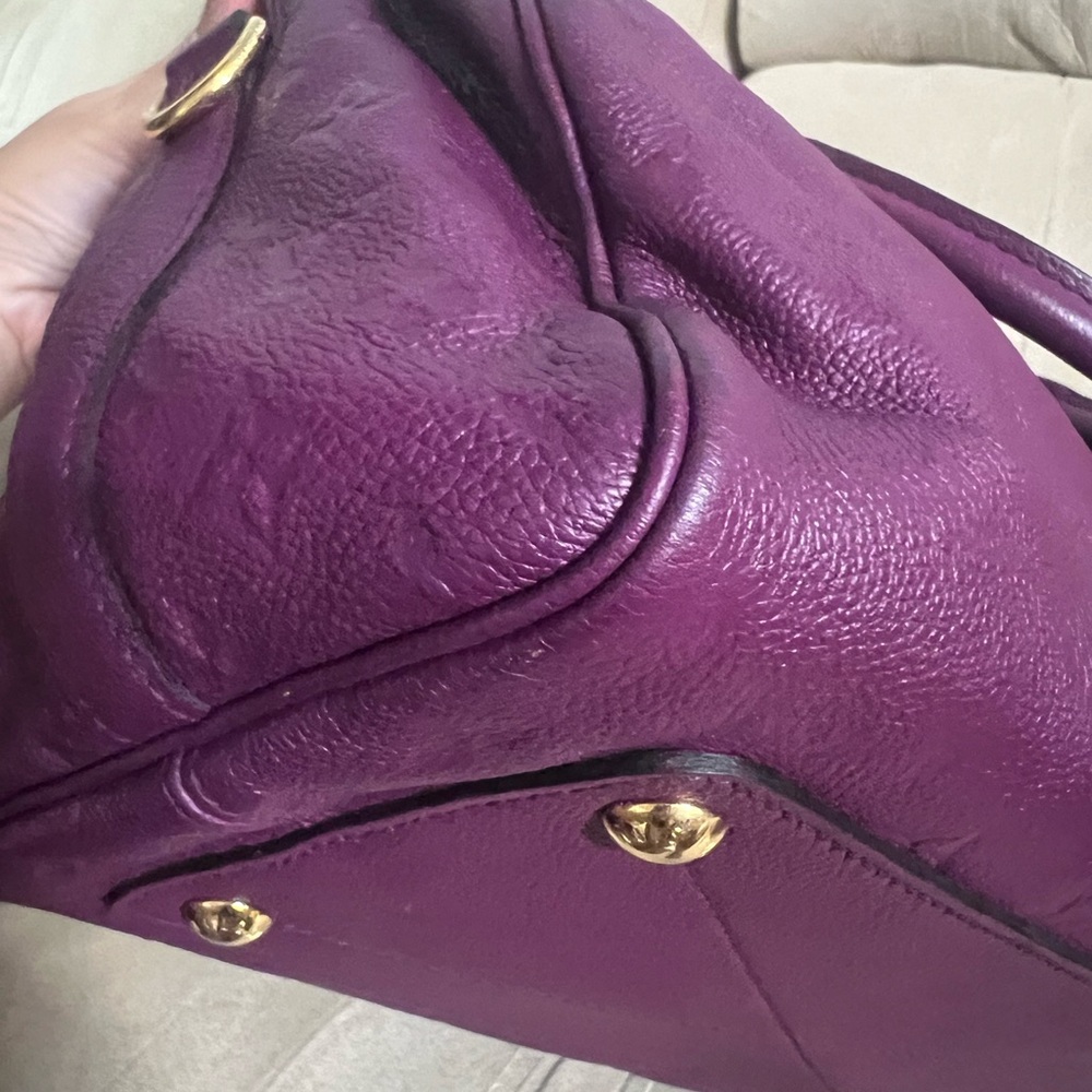 Louis Vuitton amethyst speedy empreinte  30 bag AUTHENTIC - Picture 7 of 15